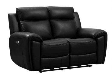 Parker Black Leather Suite