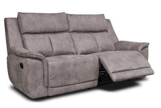 Barello Brown Grey Reclining Suite