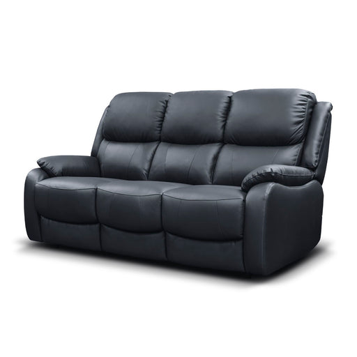 Parker Black Leather Suite