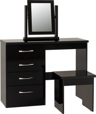 Nevada Black Gloss Bedroom Furniture