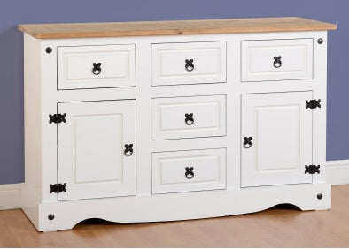 Corona 2 Door 5 Drawer Sideboard